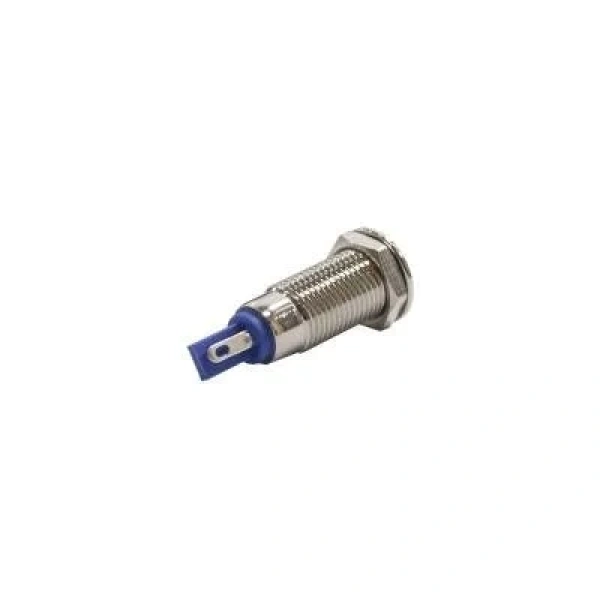 8mm 24v Beyaz Led Metal Sinyal Lambası IP67 GQ8F-W