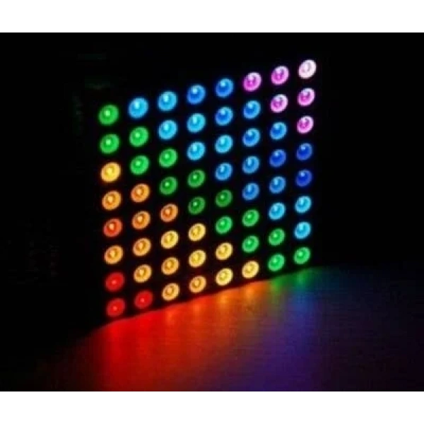 8x8 Tam Renkli RGB LED Dot Matrix