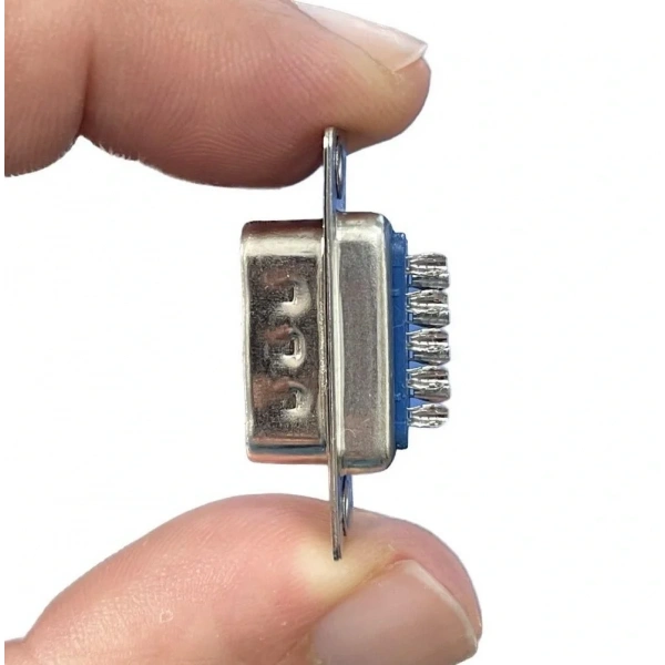 9 Pin DB9 Erkek Konnektör D-Sub Lehim Tipi 1 Adet