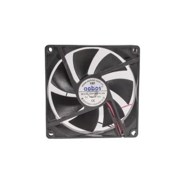 90x90x25mm 12V 0.26A Fan 2 Kablolu