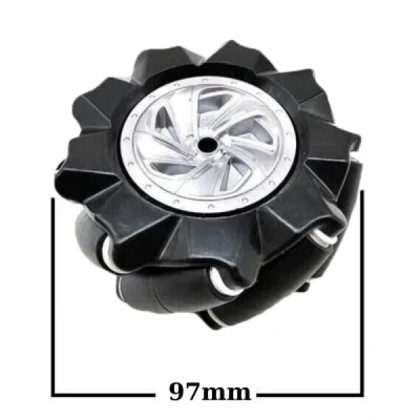 97mm Omni Mecanum Tekerlek - Sağ