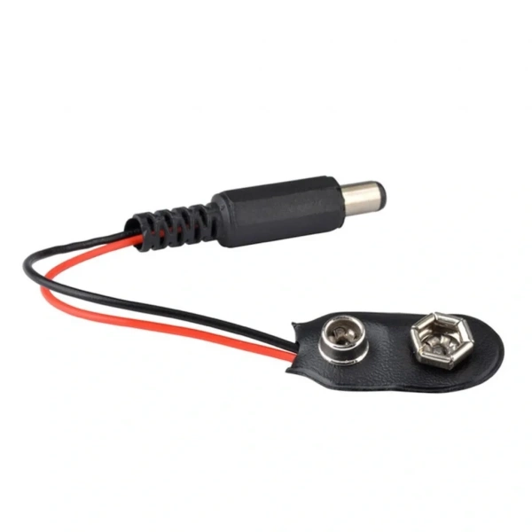 9V Pil Başlığı Jaklı Arduino Uyumlu