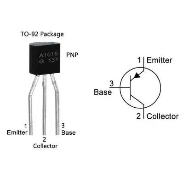 A1015 - TO92 PNP Transistör