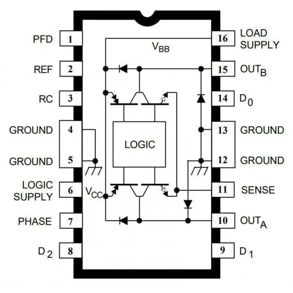 A3955SLB SMD Entegre