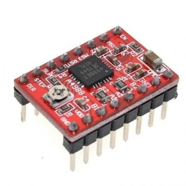A4988 Step Motor Sürücü Kartı 2A + Alüminyum Soğutucu