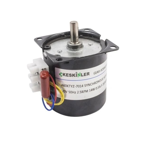 A60-KTYZ 2.5RPM 14W AC Senkron Motor