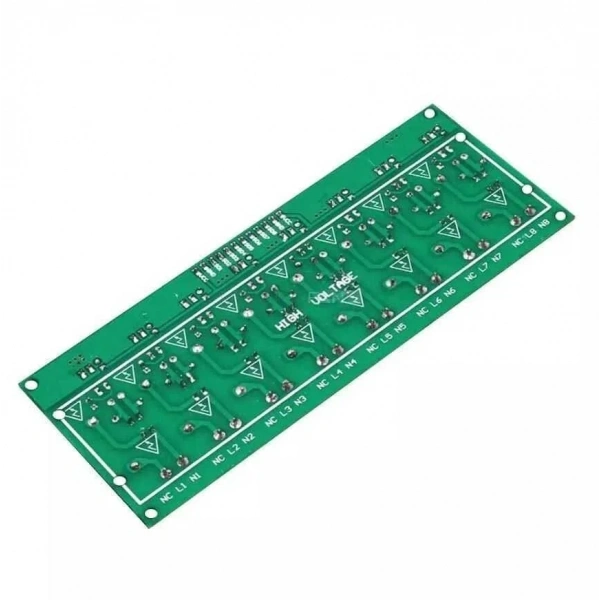 AC 220V 8 Kanal Optokuplör İzolasyon Modülü