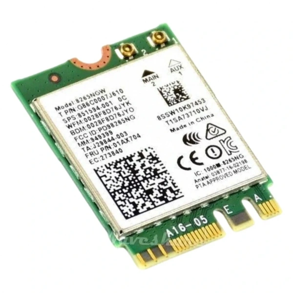 AC8265 Jetson Nano için Kablosuz NIC, WiFi / Bluetooth