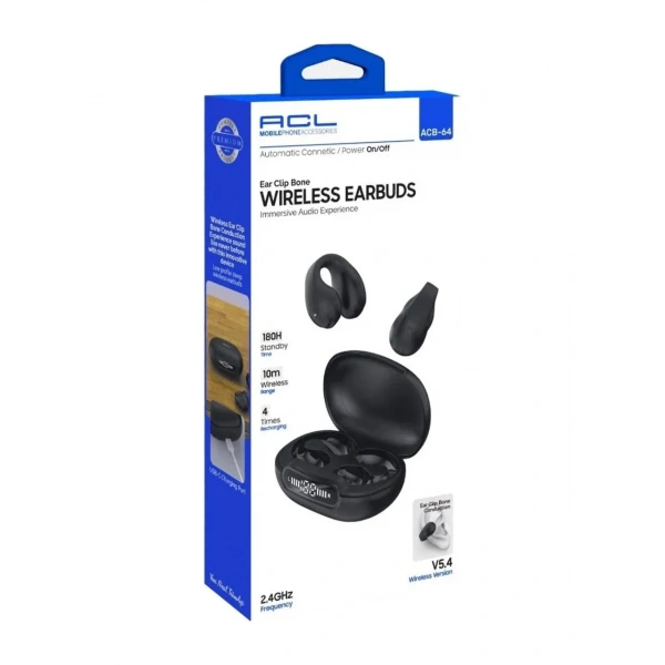 ACB-64 5.4 Versiyon Kemik İletimli Tasarımlı Wireless Kulaklık