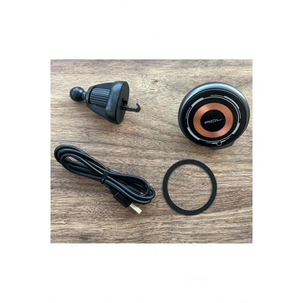 ACL 15W Magsefe Wireless Şarj Destekli Araç İçi Telefon Tutucu AW19