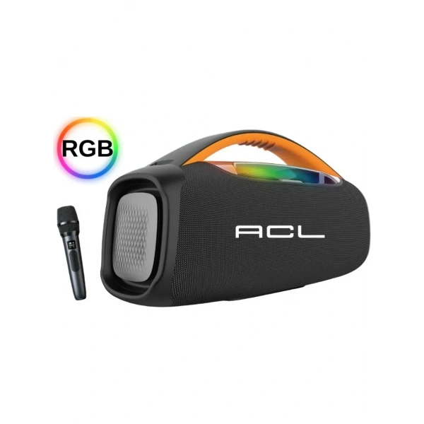 ACL-5825 120 Watt RGB Led Işıklı 15.000mAh Mikrofonlu Wireless Speaker