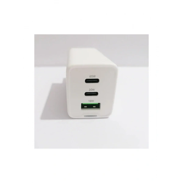ACL AC-100 65 Watt 1xUSB-A 2xUSB-C Led Işıklı Duvar Şarj Aleti