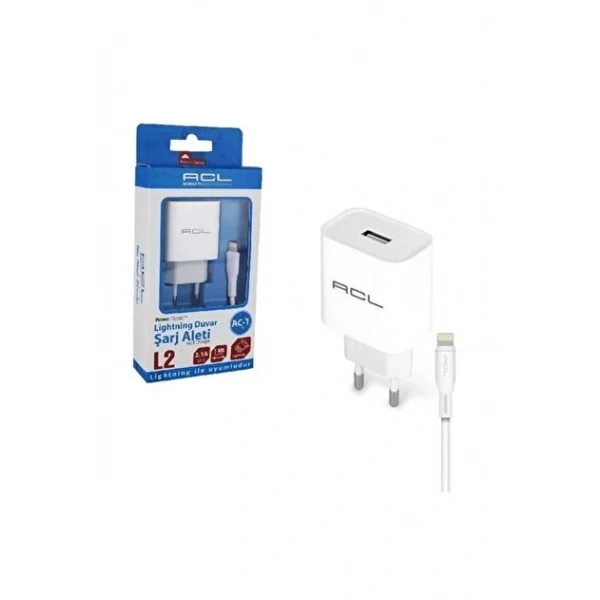 ACL L3 PD 3.4A 25 Watt 1xUSB-C 1mt Lightning Kablo Şarj Aleti
