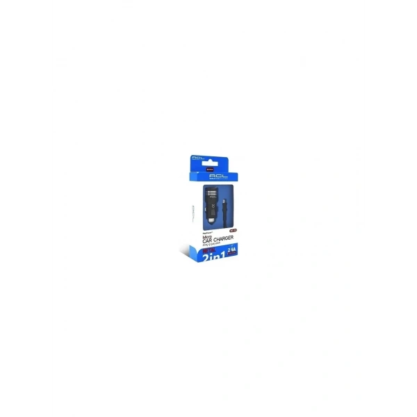 ACL MC-02 2.4A 2xUSB Full Metal 1mt Mikro Kablolu Araç İçi Şarj