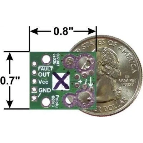 ACS711EX Akım Sensörü -15.5A / +15.5A
