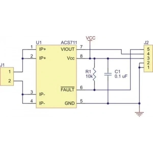 ACS711EX Akım Sensörü -31A / +31A