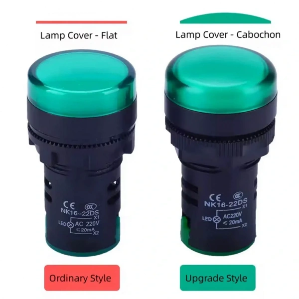 AD22-22DS 22MM Sinyal Lambası Sarı 24V