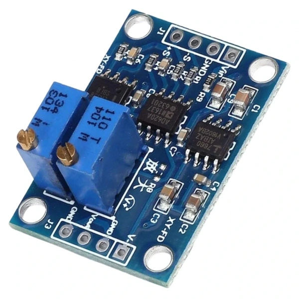 AD620 Yüksek Hassasiyetli Mikrovolt Sinyal Kuvvetlendirici Modül DC 12V