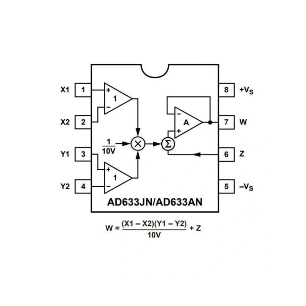 AD633JN DIP-8 Analog Çoğaltıcı Entegre
