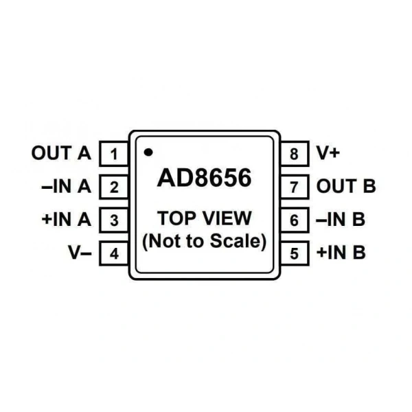 AD8656ARZ SOIC-8 Smd Op-Amp Entegresi