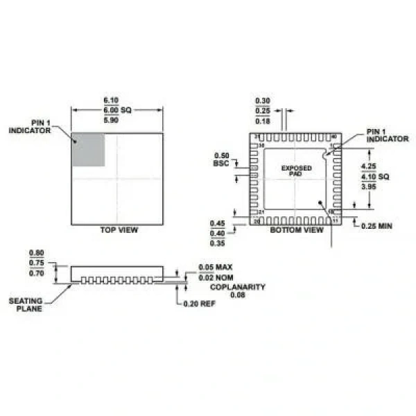 ADV7393BCPZ LFCSP-40 Smd Encoder Entegresi