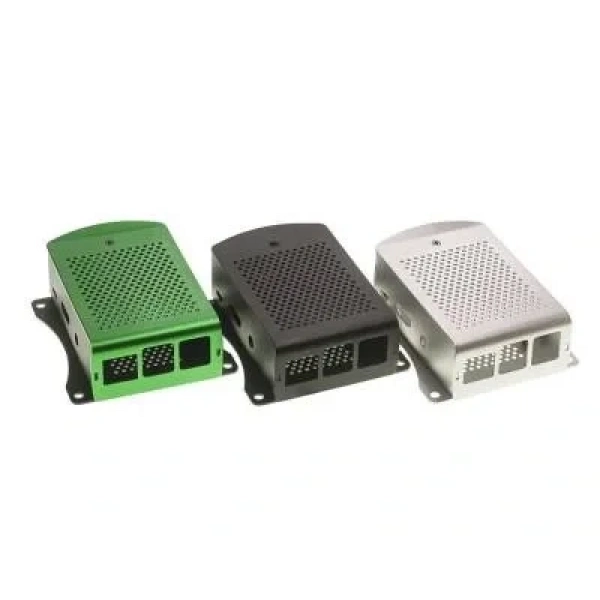 Alüminyum Raspberry Pi B+/2/3 Uyumlu Kutu - Siyah