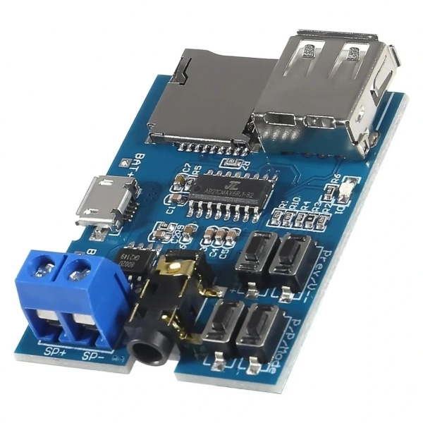 Amplifikatör Devresi Mono 3W / MP3 Çalar Devresi