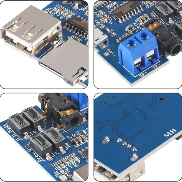 Amplifikatör Devresi Mono 3W / MP3 Çalar Devresi