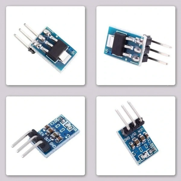 AMS1117 5V to 3.3V Step-Down Güç Kaynağı Modülü