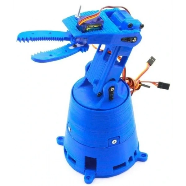Arduino Robot Kol Kiti montajlı