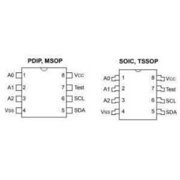 AT24C01 - SO8 SMD EEPROM Entegresi