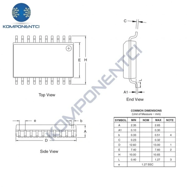 AT89C2051-24SU Mikrodenetleyici Soic-20