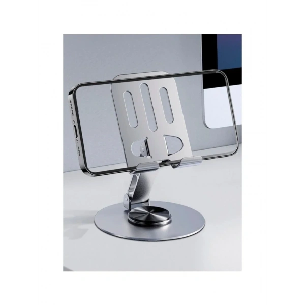 ATD-01 Metalik 360° Ayarlanabilir Telefon Tablet Tutucu Stand