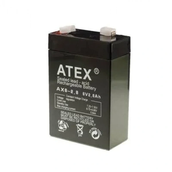 Atex 6V 4Ah Akü