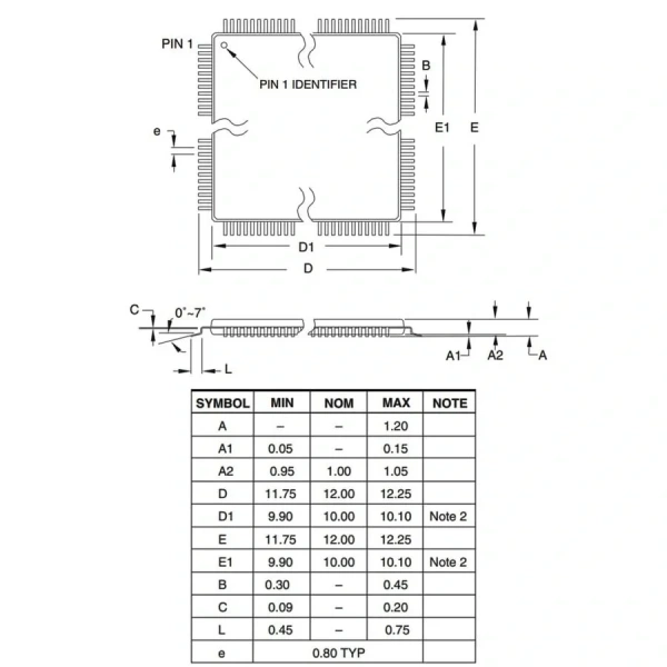 ATMEGA8515-16AU SMD 8-Bit 16MHz TQFP-44