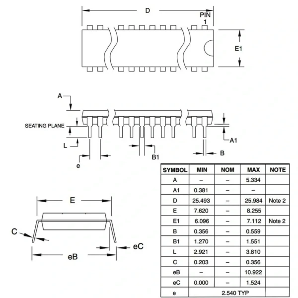 ATtiny26L-8PU 8-Bit 8MHz Mikrodenetleyici PDIP-20