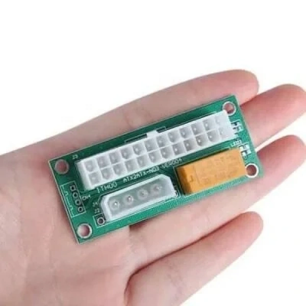 ATX - SATA Molex 24 Pin Güç Kaynağı Bağlantı Adaptörü