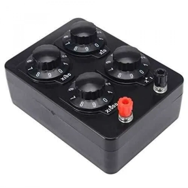 Ayarlı Direnç Kutusu 0-9999 Ohm