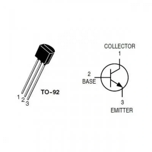 BC237 - TO92 NPN Transistör