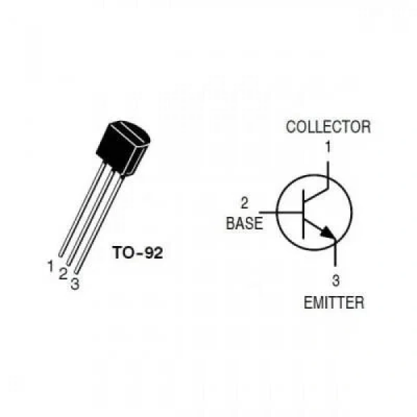 BC238 - TO92 NPN Transistör
