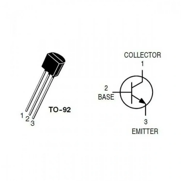 BC307 - TO92 PNP Transistör