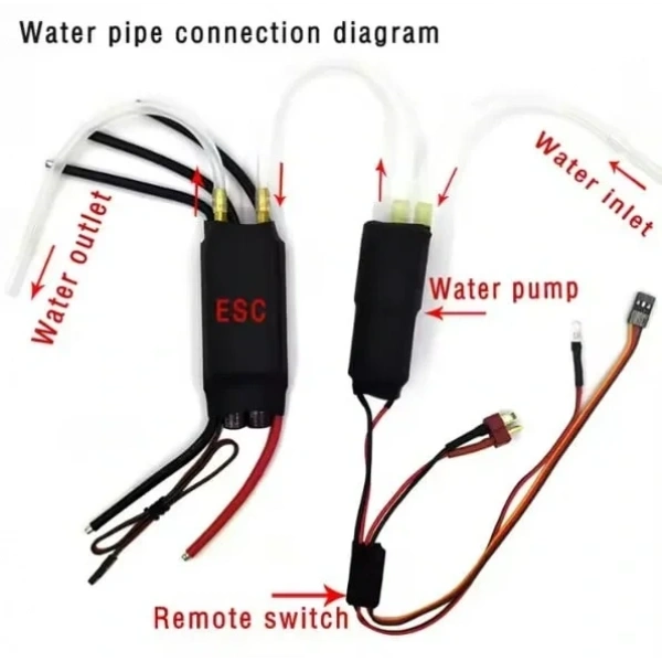Bidirectional ESC 40A - Su Altı Motoru ile Uyumlu