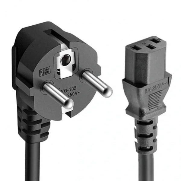 Bilgisayar Güç Kablosu Kasa Ekran Kablosu 3X0.75mm 1.5m