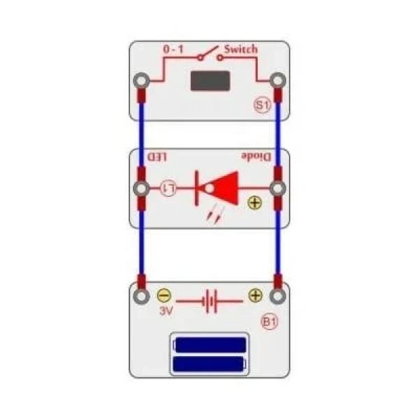 Blok Devreler Elektronik Eğitim Seti - 30 Proje