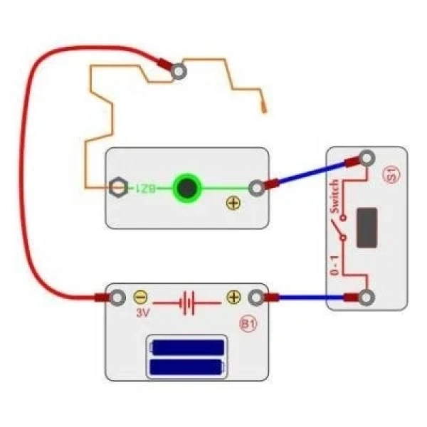 Blok Devreler Elektronik Eğitim Seti - 45 Proje