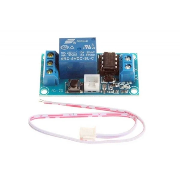 Butonlu Röle Modülü 5V 10A