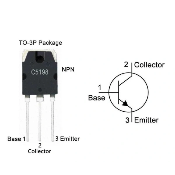 C5198 TO-3P NPN Transistör 2SC5198