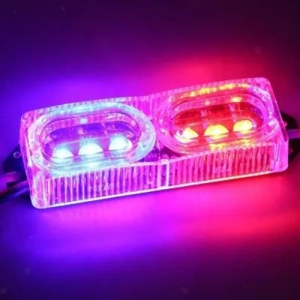 Çakar Lamba 12V Kırmızı Mavi