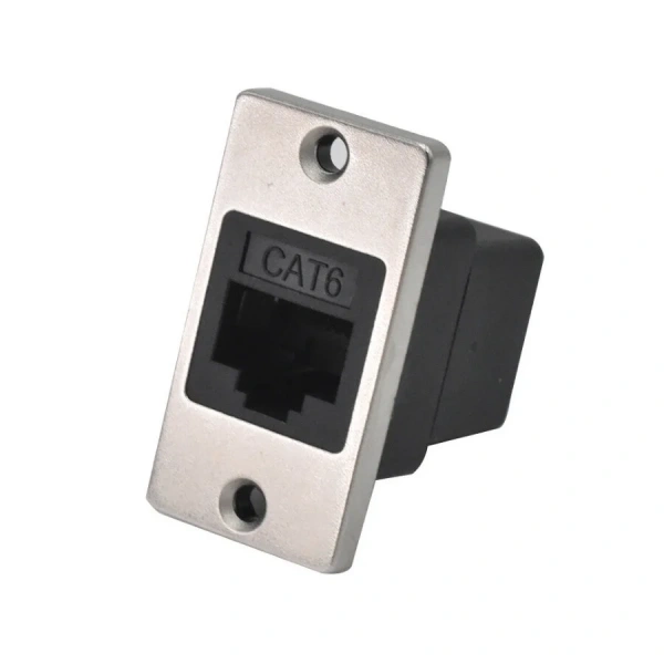 CAT6 RJ45 Dişi Panel Tipi Konnektör - SCAT6-C