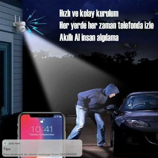 Cata CT-4051 Dış Mekan Akıllı Kamera
